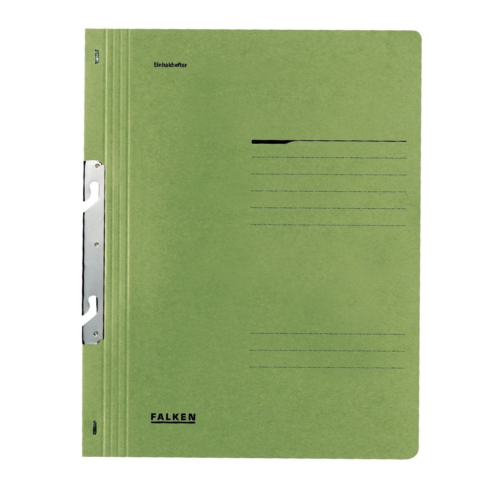 Dosar de incopciat 1/1 Lux Falken, carton, 250 g/mp, verde Dosar de incopciat 1/1 Lux Falken, carton, 250 g/mp, verde